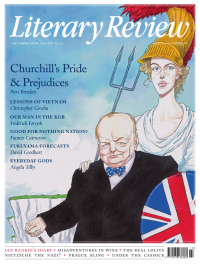 Literary Review October 18 front cover